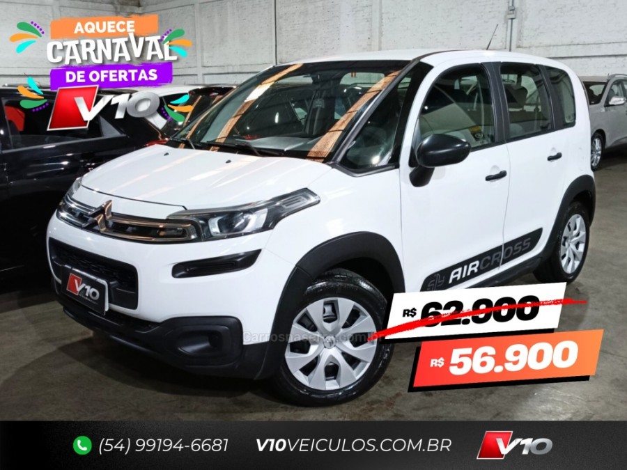 CITROËN - AIRCROSS - 2018/2019 - Branca - R$ 56.900,00