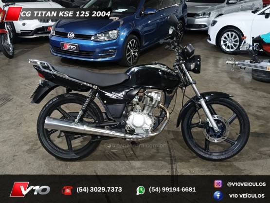 HONDA - CG 125 - 2003/2004 - Preta - R$ 6.700,00