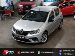 RENAULT - SANDERO - 2020/2021 - Prata - R$ 46.900,00