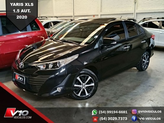 TOYOTA - YARIS - 2019/2020 - Preta - R$ 86.900,00