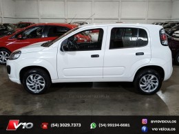 FIAT - UNO - 2020/2021 - Branca - R$ 46.900,00