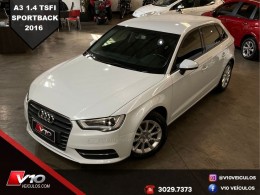 AUDI - A3 - 2015/2016 - Branca - R$ 82.900,00