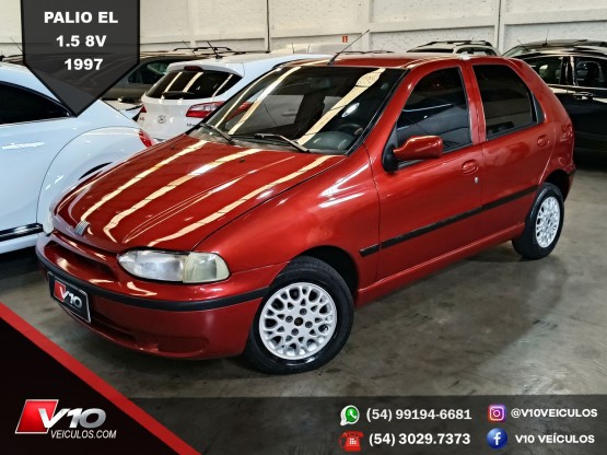 FIAT - PALIO - 1996/1997 - Vermelha - R$ 13.900,00