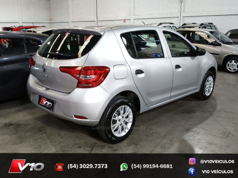 RENAULT - SANDERO - 2020/2021 - Prata - R$ 46.900,00