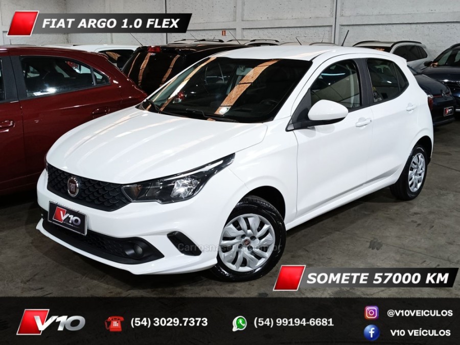 FIAT - ARGO - 2018/2018 - Branca - R$ 53.900,00