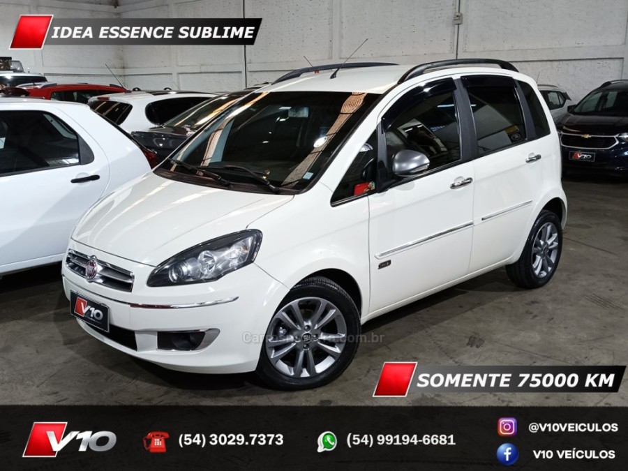 FIAT - IDEA - 2014/2015 - Branca - R$ 43.900,00