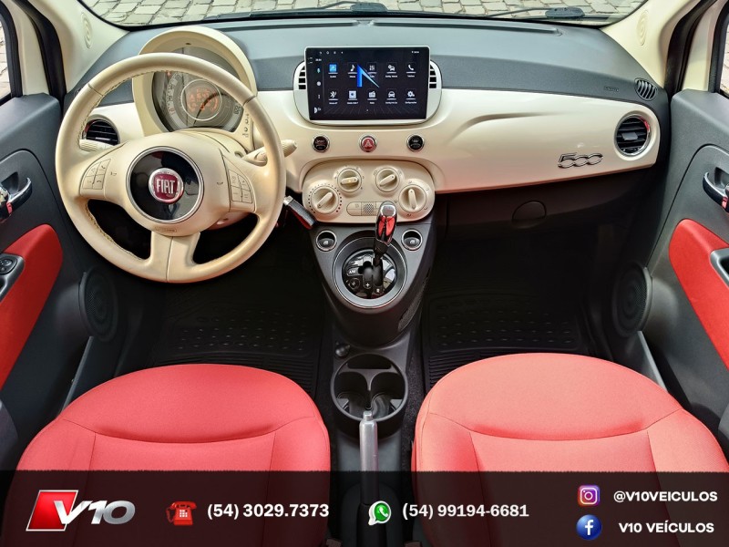 FIAT - 500 - 2011/2012 - Branca - R$ 43.900,00