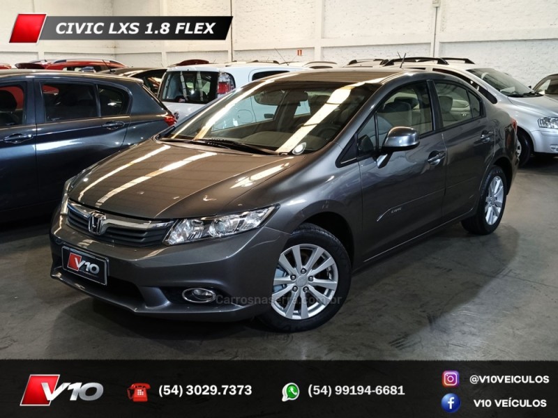 HONDA - CIVIC - 2011/2012 - Cinza - R$ 59.900,00