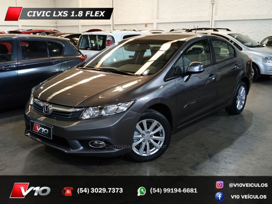 HONDA - CIVIC - 2011/2012 - Cinza - R$ 59.900,00