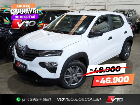 RENAULT - KWID - 2021/2022 - Branca - R$ 46.900,00