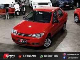 FIAT - SIENA - 2010/2011 - Vermelha - R$ 25.900,00