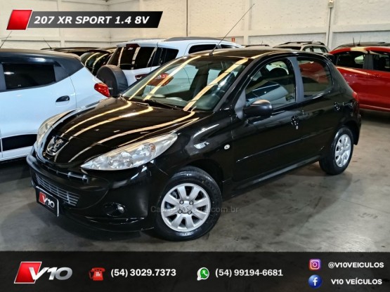 PEUGEOT - 207 - 2010/2011 - Preta - R$ 22.900,00